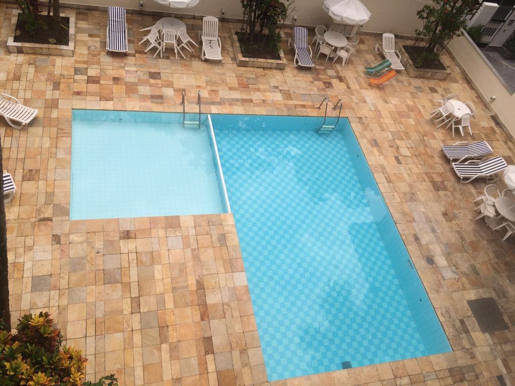 Apto. Completo Praia Do Tombo - Guaruja Apartment Bagian luar foto